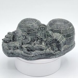 Vintage Wolf Original Inuit Life Igloo #1970